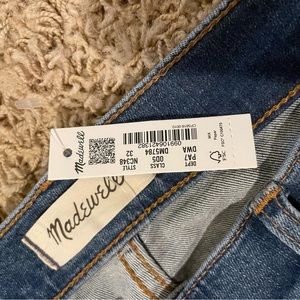 Madewell NC348 Stovepipe Jeans in Dearham Wash / 32 / DEARHAM WASH